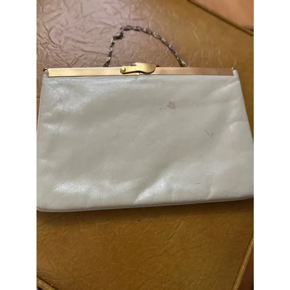 Vintage Clutch light mint green
